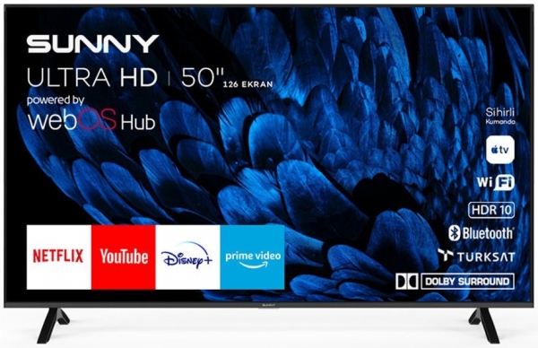 Sunny SN50FMN252 50” 4K UHD Smart LED TV