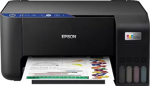 Epson EcoTank L3252 Tarayıcı Fotokopi Renkli Mürekkep Püskürtmeli Yazıcı