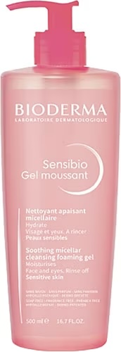 Bioderma Sensibio Foaming Gel 500 ml Yüz Temizleme Jeli