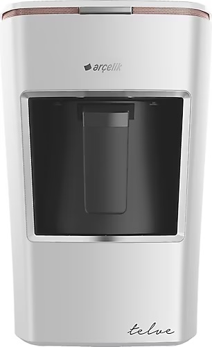 Arçelik K 3300 Mini Telve Beyaz Türk Kahve Makinesi