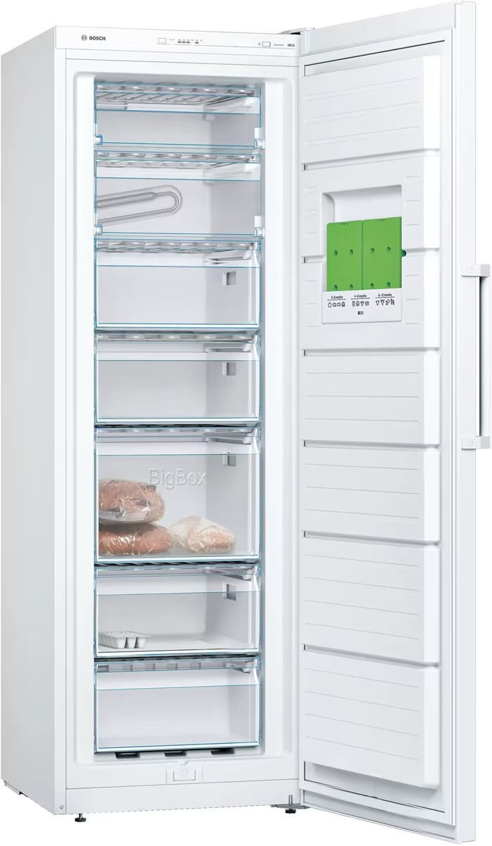 Bosch GSV33VWE0N 7 Çekmeceli Dikey Derin Dondurucu