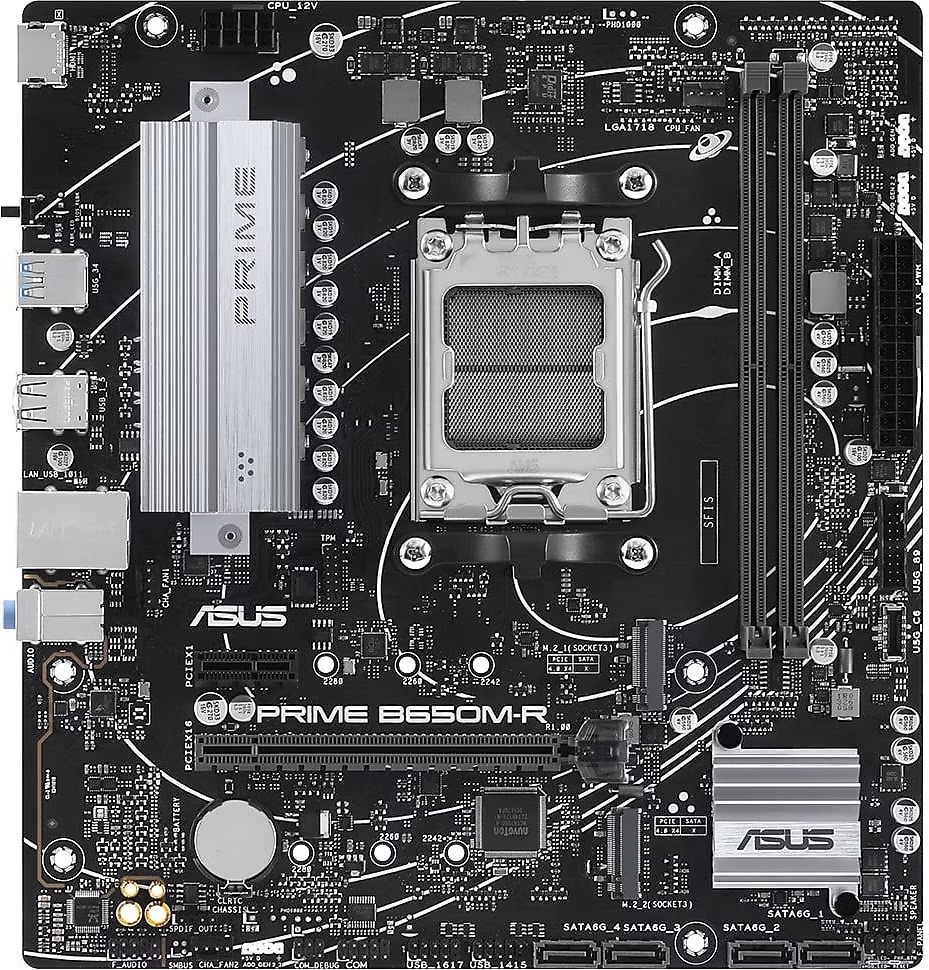 Asus Prime B650M-R AMD B650M Soket AM5 mATX DDR5 Anakart